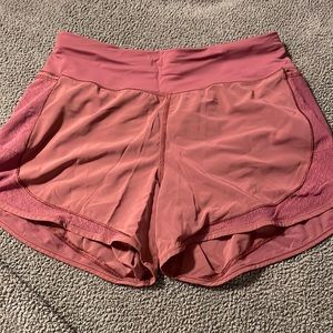High rise lululemon shorts